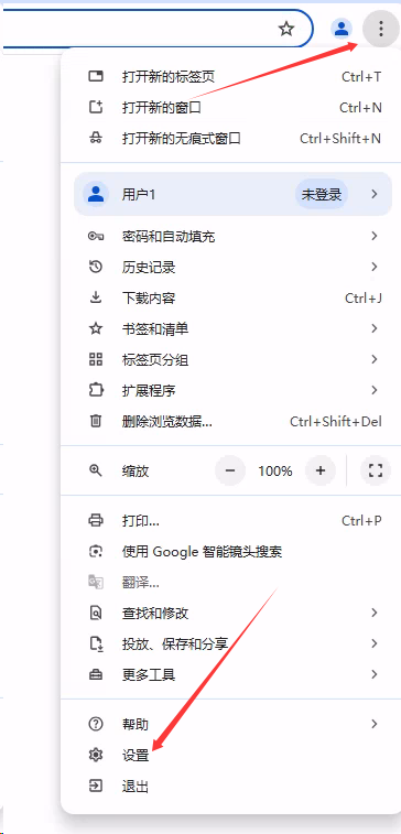 Chrome 设置